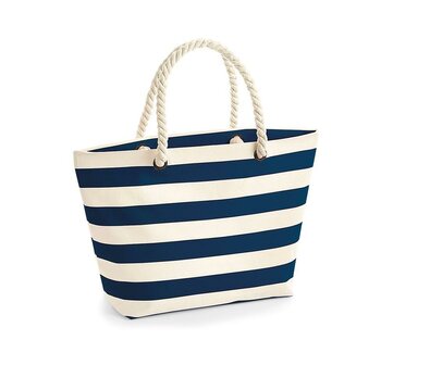 Strandtas Neutraal/Navy