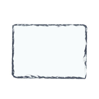 Slate rectangle 15x20cm - Gloss