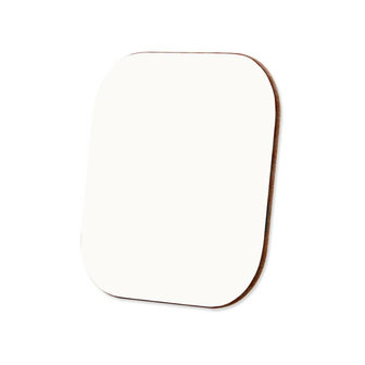 Coaster Glossy - 101.6 x 101.6 x 3.18 mm - hardboard