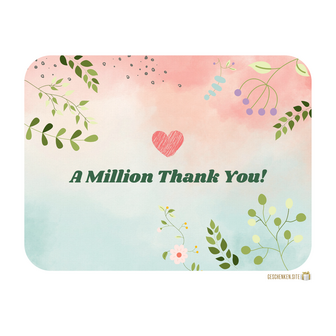 A Million thank you!