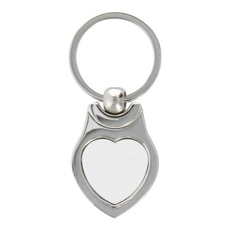 Keychain Heart shape - 22 x 24 mm