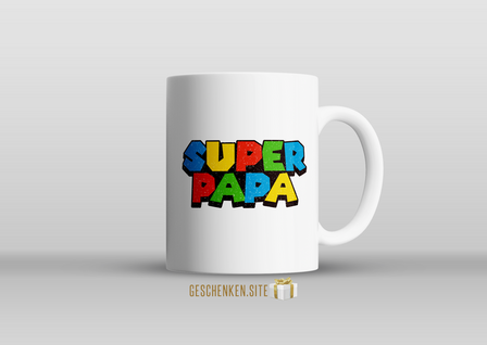 Super Papa Mok 11oz Wit 