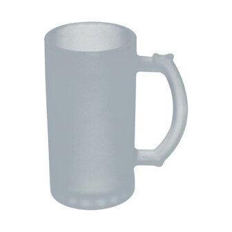 16oz glass beer mug with&nbsp;image