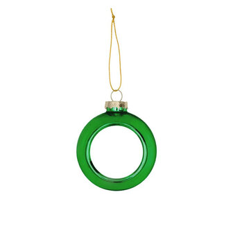 Asset 56 2023 Christmas ball - Green Plastic &Oslash;80 mm