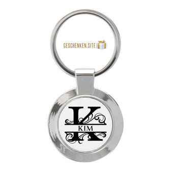 K Keychain Round - 35 mm