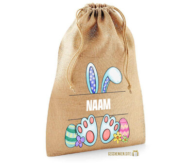 Bunny2 Jute tas XXS