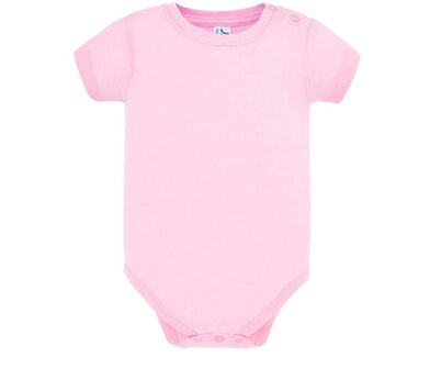 Single Jersey Baby Romper - Pink