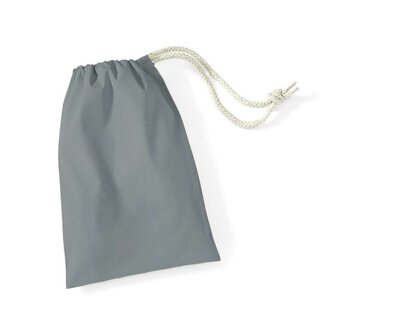 Cotton Stuff Bag Pure Grey - M