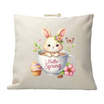 Rabbit 2 Hello Spring Pillowcase 