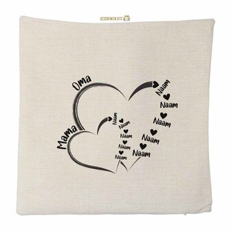 Grandma &amp; Mama 5 Pillowcase - Polylinen - 40 x 40 cm