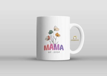 Mama Wildflower (1) Mug 11oz White