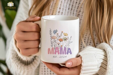 Mama Wildflower (2) Mug 11oz White