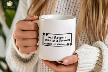 Won&#039;t Come Up Mug 11oz White