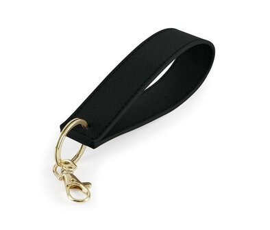 Black Boutique Wristlet Keyring