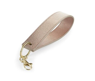 Rose Gold Boutique Wristlet Keyring