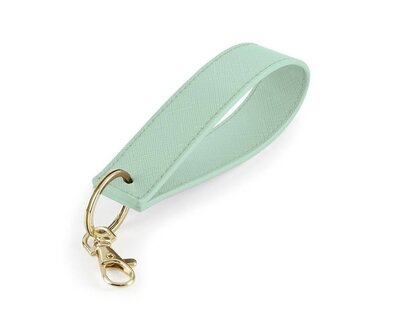 Soft Mint Boutique Wristlet Keyring