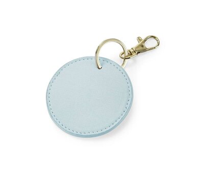 Soft Blue Boutique Circular Key Clip