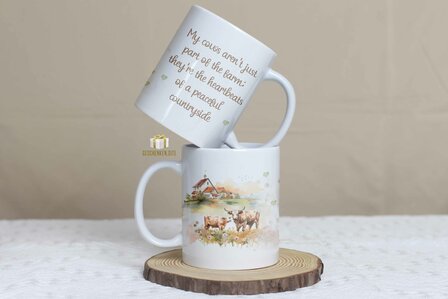 Cows My cows aren&#039;t just part of the farm; Mug 11oz White