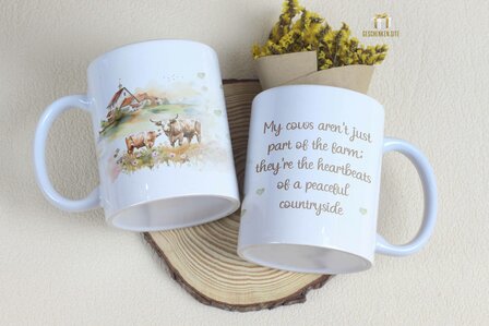 Cows My cows aren&#039;t just part of the farm; Mug 11oz White