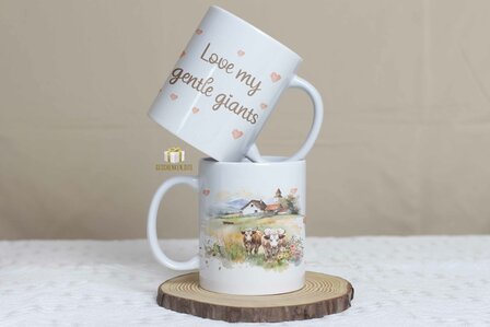 Love my gentle Giants Mug 11oz White