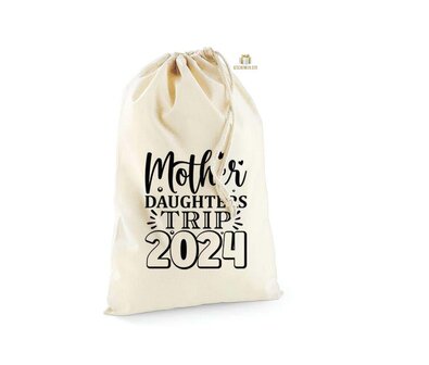 Mother daughters trip 2024-01 - COTTON STUFF BAG Natural 