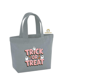 Trick or Treat 2 Pure grey Mini tote