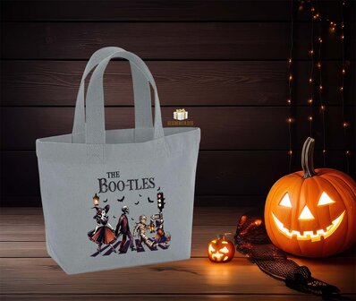 The Boo-tles Pure grey Mini tote