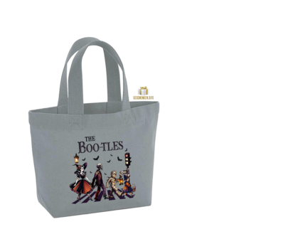 The Boo-tles Pure grey Mini tote