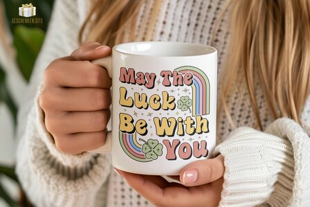 May the luck be with you Mug 11oz White