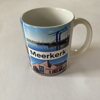 Meerkerk Mok 11oz Wit