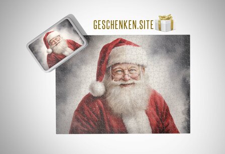 Santa 13 Puzzel en Blik Bundel - 252 Stuks