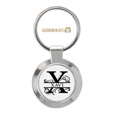 X Keychain Round - 35 mm