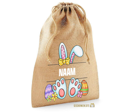 Bunny1 Jute tas XS