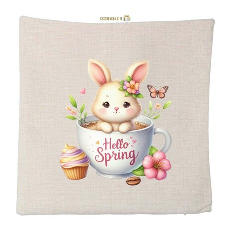 Rabbit 2 Hello Spring Pillowcase 