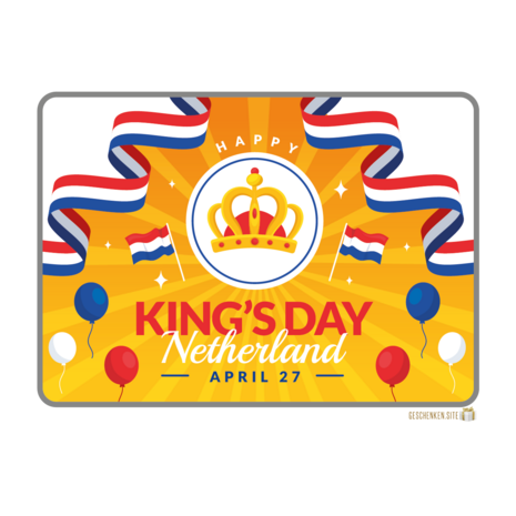 King's Day 2 Tin - 198 x 128 x 70 mm