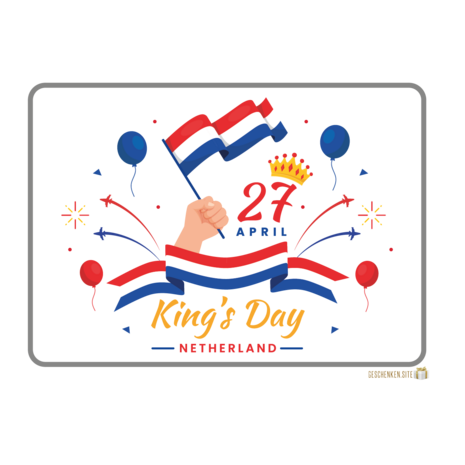 King's Day 9 Tin - 198 x 128 x 70 mm