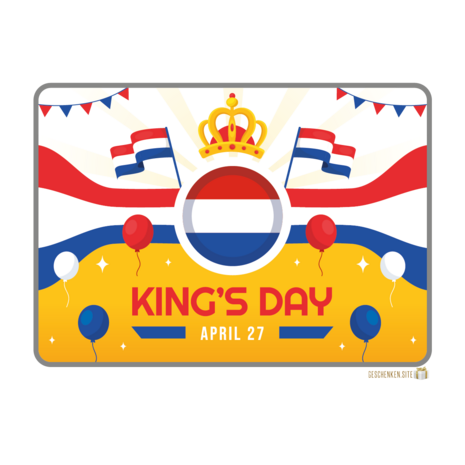 King's Day 12 Tin - 198 x 128 x 70 mm