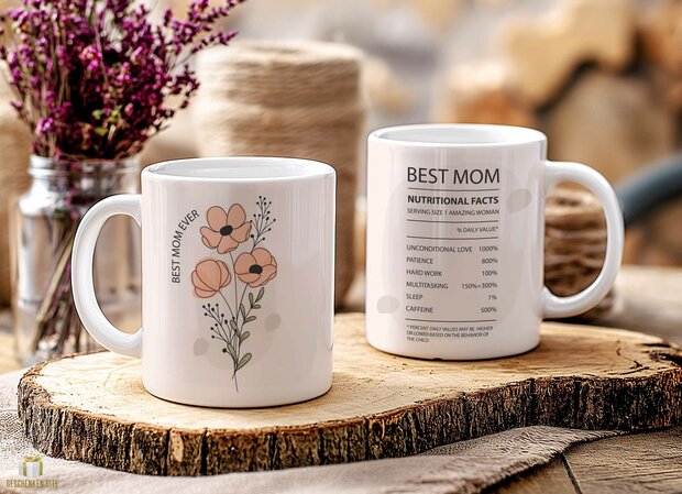 Best Mom Mug 11oz White