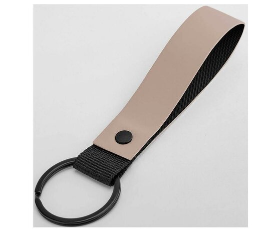 Nude pink - Matte pu Keyring