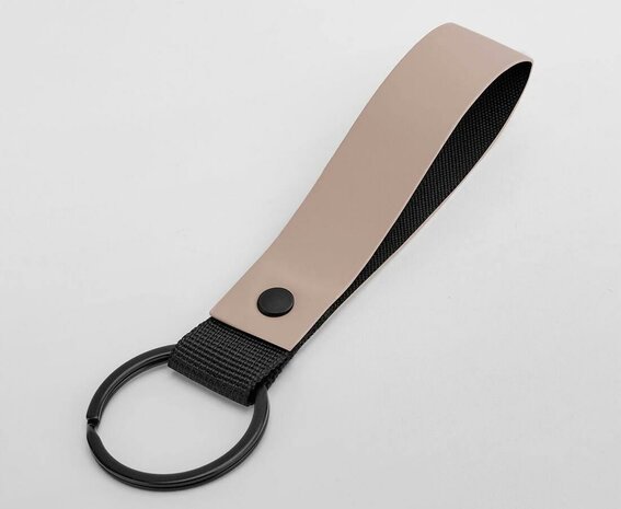 Nude pink - Matte pu Keyring