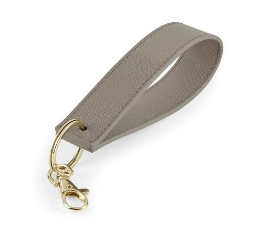 Taupe Boutique Wristlet Keyring