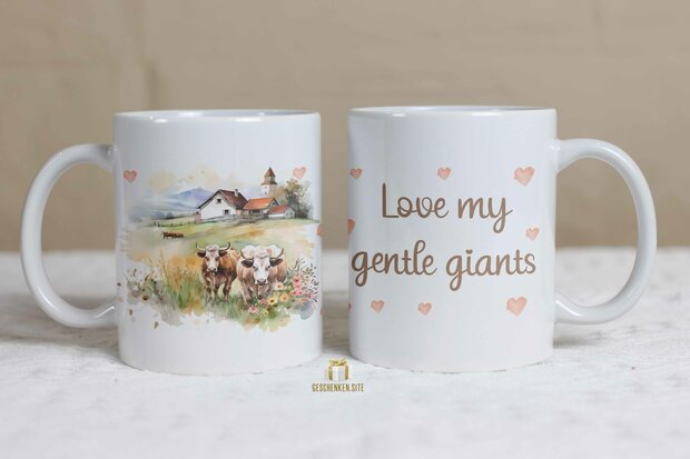 Love my gentle Giants Mug 11oz White