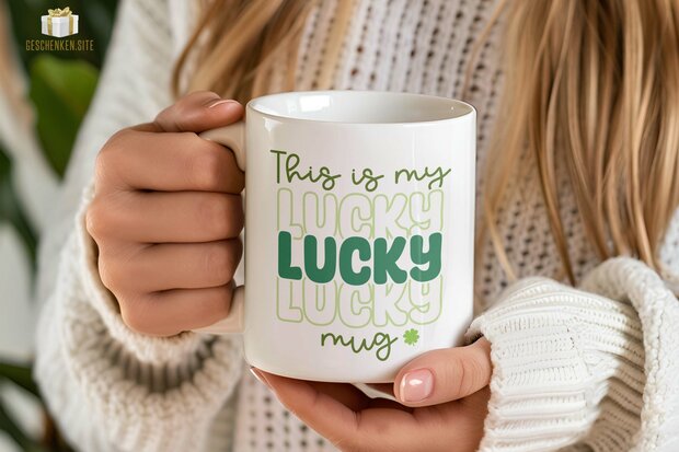 This is my lucky mug Mug 11oz White