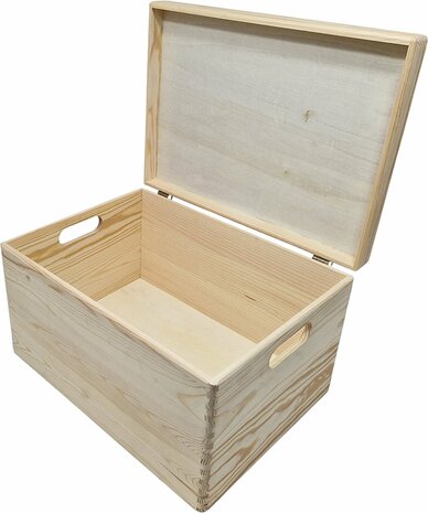 Fox with Airplane Storage Box Rectangle Hinged Lid