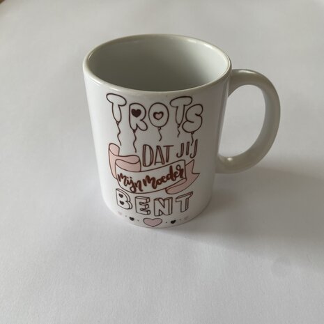 Trots dat jij mijn moeder bent Mug 11oz White